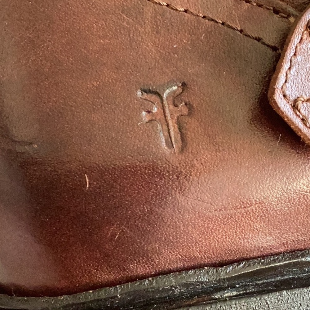 Frye Dark Brown Leather Boots 7 - Picture 12 of 12